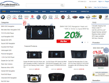 Tablet Screenshot of cars-electronics.com